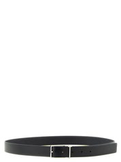 Tom Ford Black Calfskin Thin Belt