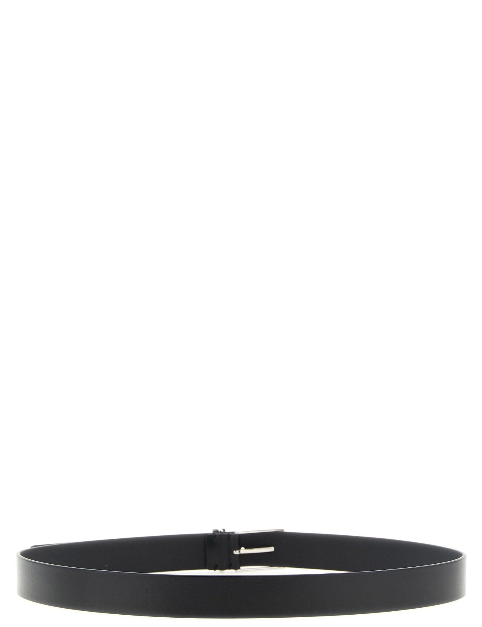 Tom Ford Black Calfskin Thin Belt