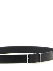 Tom Ford Black Calfskin Thin Belt