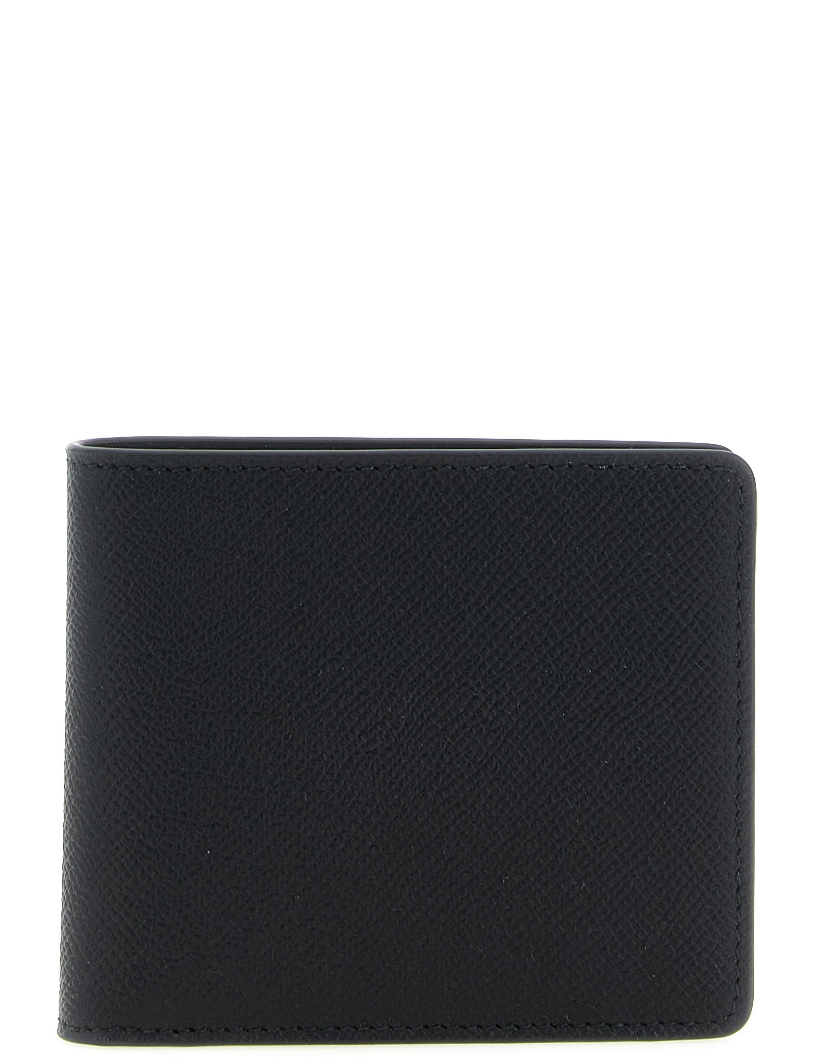 Maison Margiela Black Calfskin Folding Wallet