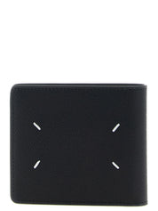Maison Margiela Black Calfskin Folding Wallet