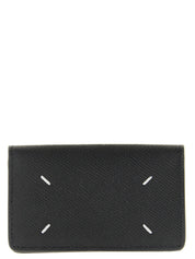 Maison Margiela Black Calfskin Cardholder