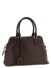Maison Margiela Bordeaux Calfskin Shoulder Bag