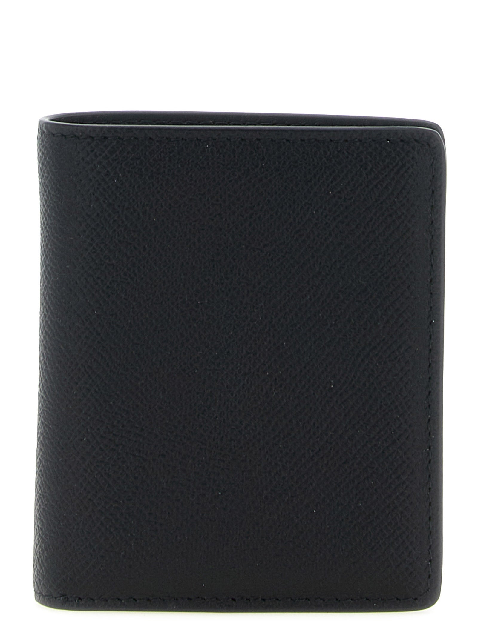 Maison Margiela Black Calfskin Bi-fold Wallet
