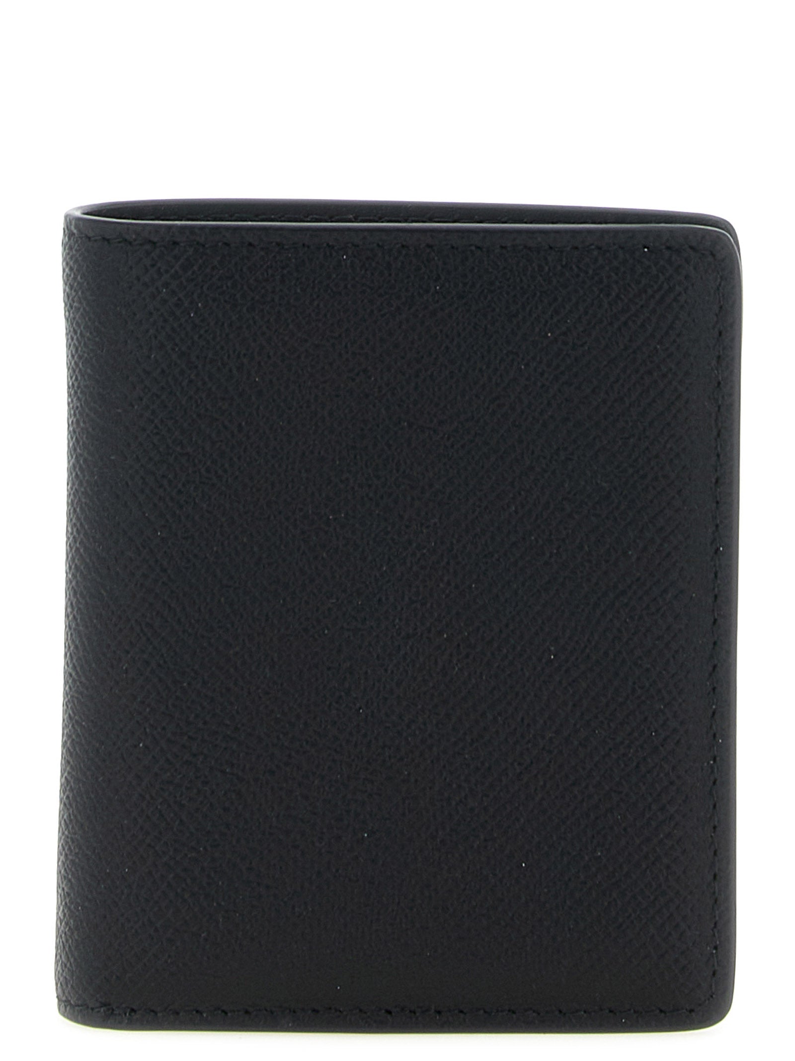 Maison Margiela Black Calfskin Bi-fold Wallet