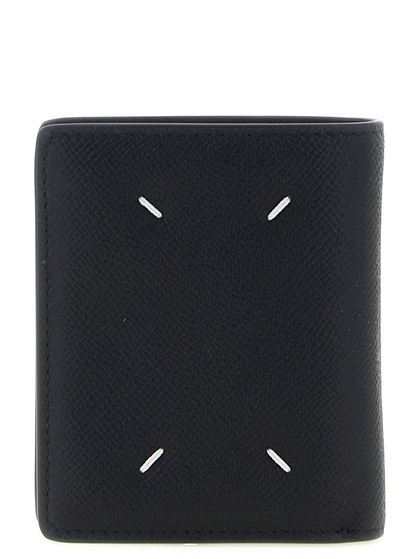 Maison Margiela Black Calfskin Bi-fold Wallet