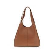 Coccinelle Brown Calf Leather Shoulder Bag