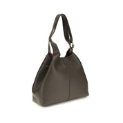 Coccinelle Brown Calf Leather Shoulder Bag