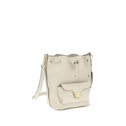 Coccinelle Green Calf Leather Shoulder Bag