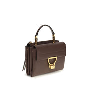 Coccinelle Brown Calf Leather Arlettis Handbag