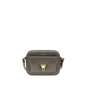 Coccinelle Brown Calf Leather Shoulder Bag