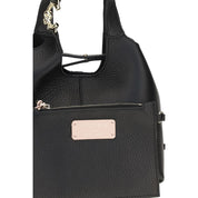 Coccinelle Black Calf Leather Shoulder Bag