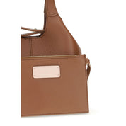 Coccinelle Brown Calf Leather Shoulder Bag