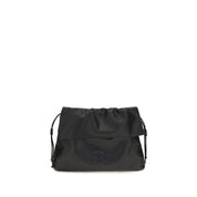 Coccinelle Black Calf Leather Shoulder Bag