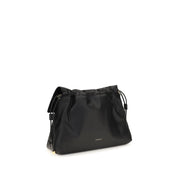 Coccinelle Black Calf Leather Shoulder Bag
