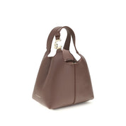 Coccinelle Beige Calf Leather Shoulder Bag