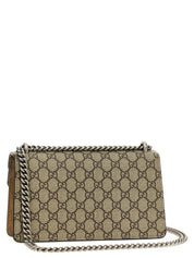 Gucci Beige Calfskin Shoulder Bag