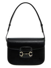 Gucci Black Textured Leather Shoulder Bag