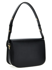 Gucci Black Textured Leather Shoulder Bag