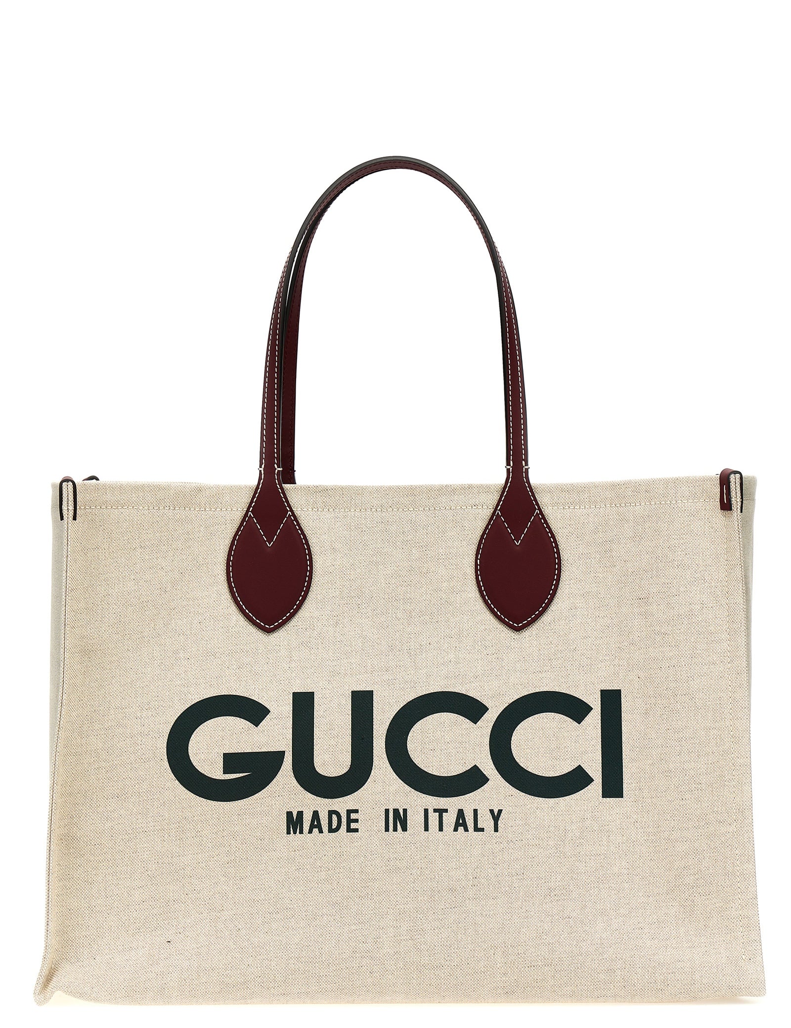 Gucci Beige Polyurethane Tote Bag