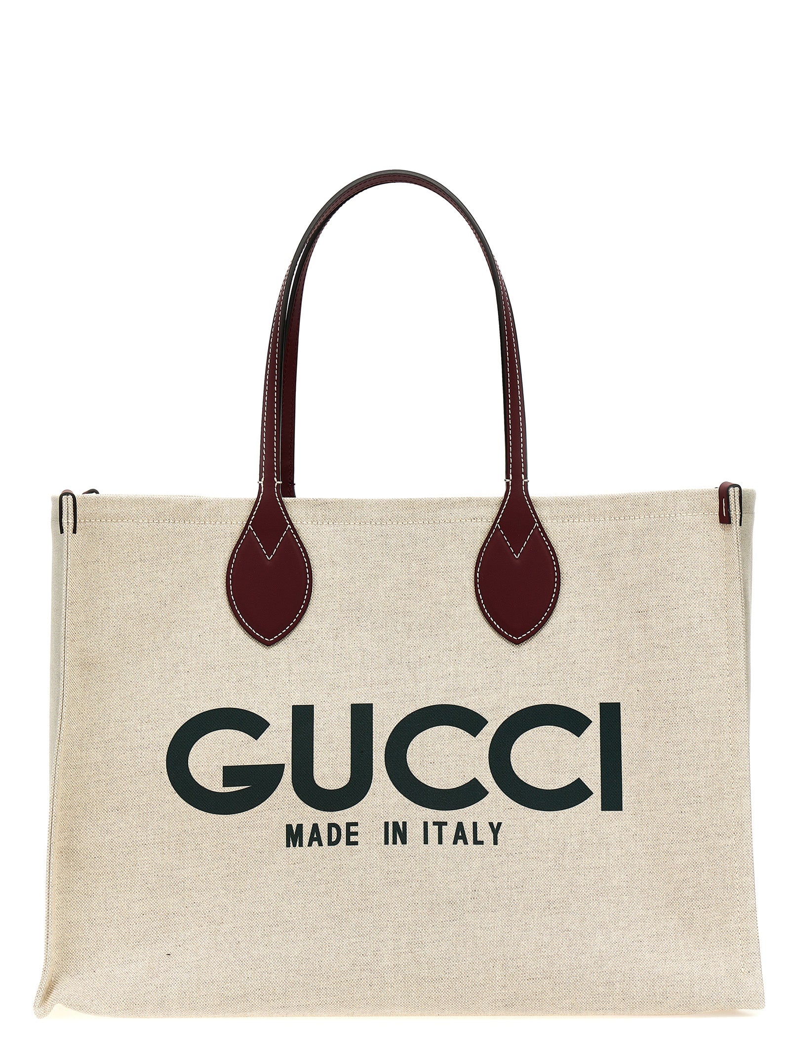 Gucci Beige Polyurethane Tote Bag