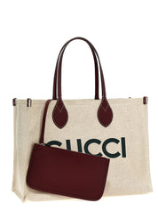 Gucci Beige Polyurethane Tote Bag