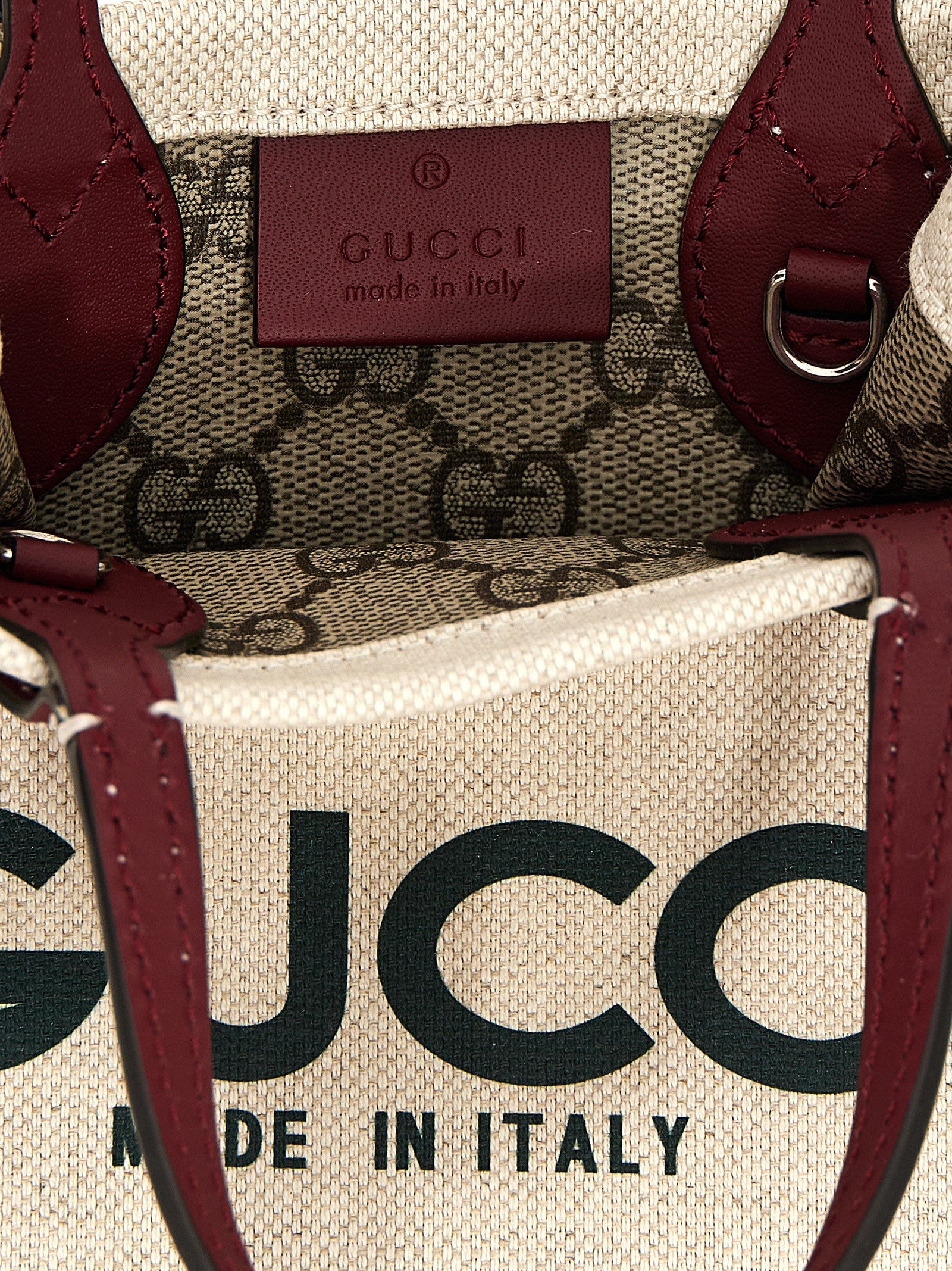 Gucci Beige Polyurethane Handbag