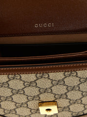 Gucci Brown Polyurethane Handbag