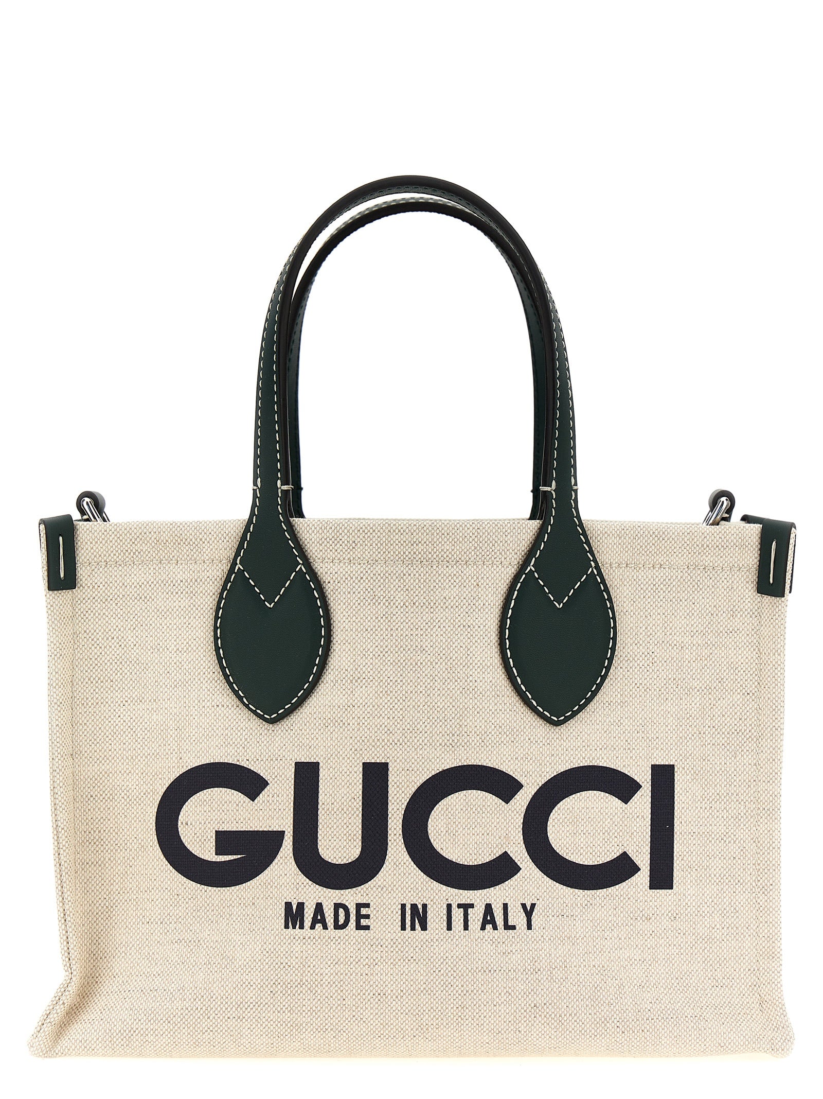 Gucci Multicolor Polyurethane Mini Canvas Shopping Bag