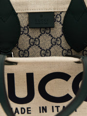 Gucci Multicolor Polyurethane Mini Canvas Shopping Bag