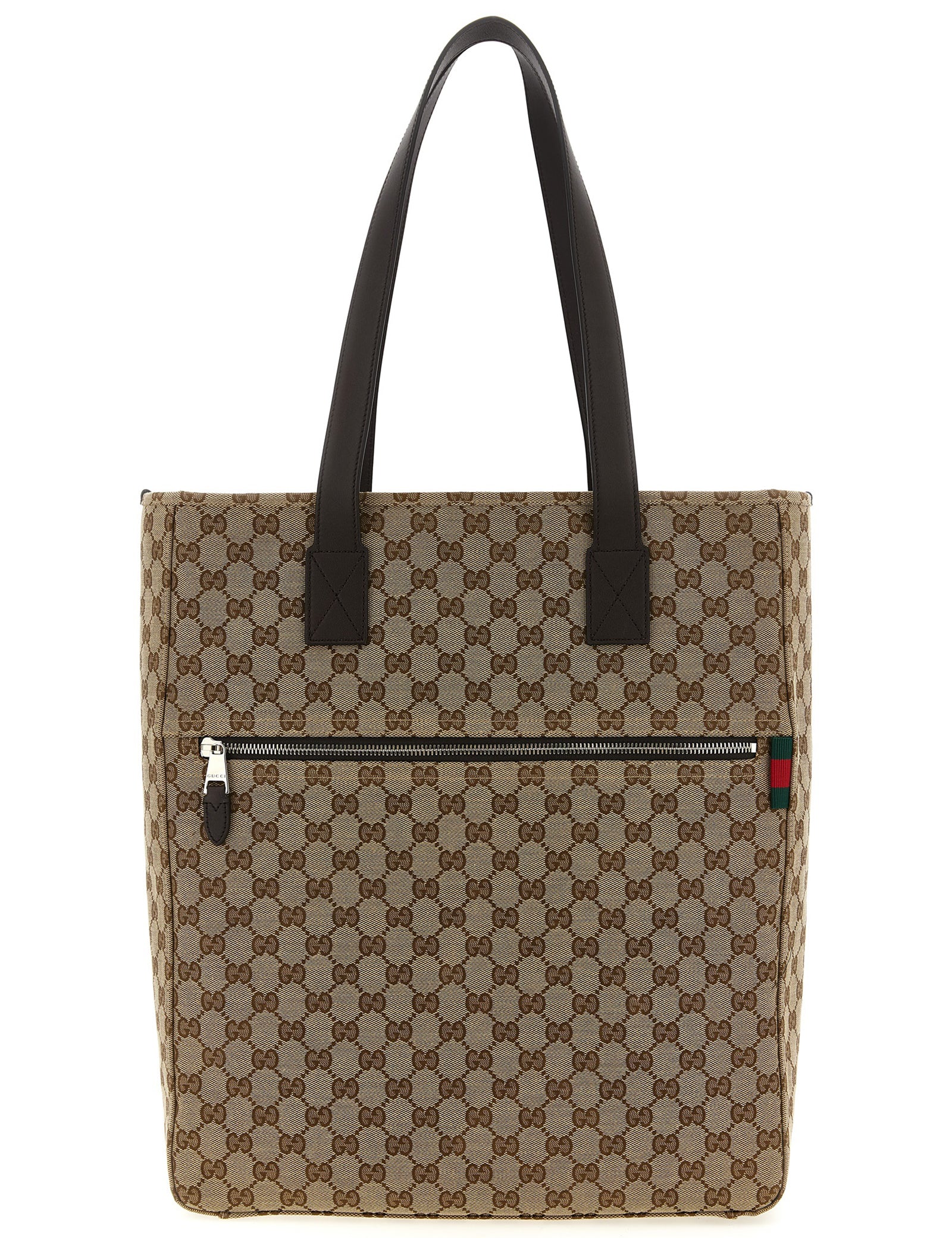 Gucci Brown Polyester Shoulder Bag