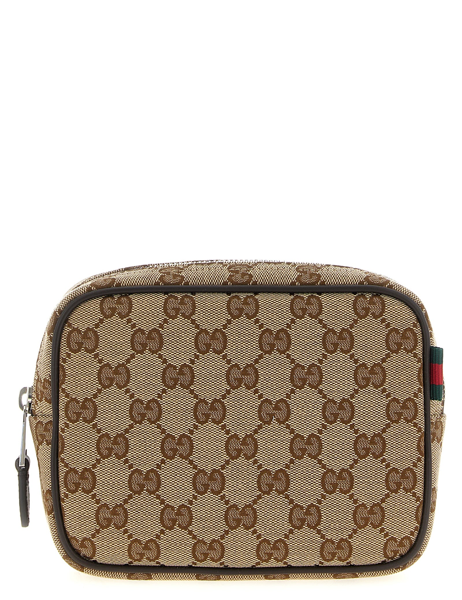 Gucci Beige Polyester Crossbody Bag