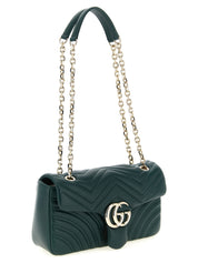 Gucci Green Lamb Leather Shoulder Bag