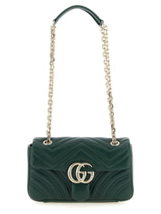 Gucci Green Lamb Leather Shoulder Bag