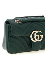 Gucci Green Lamb Leather Shoulder Bag