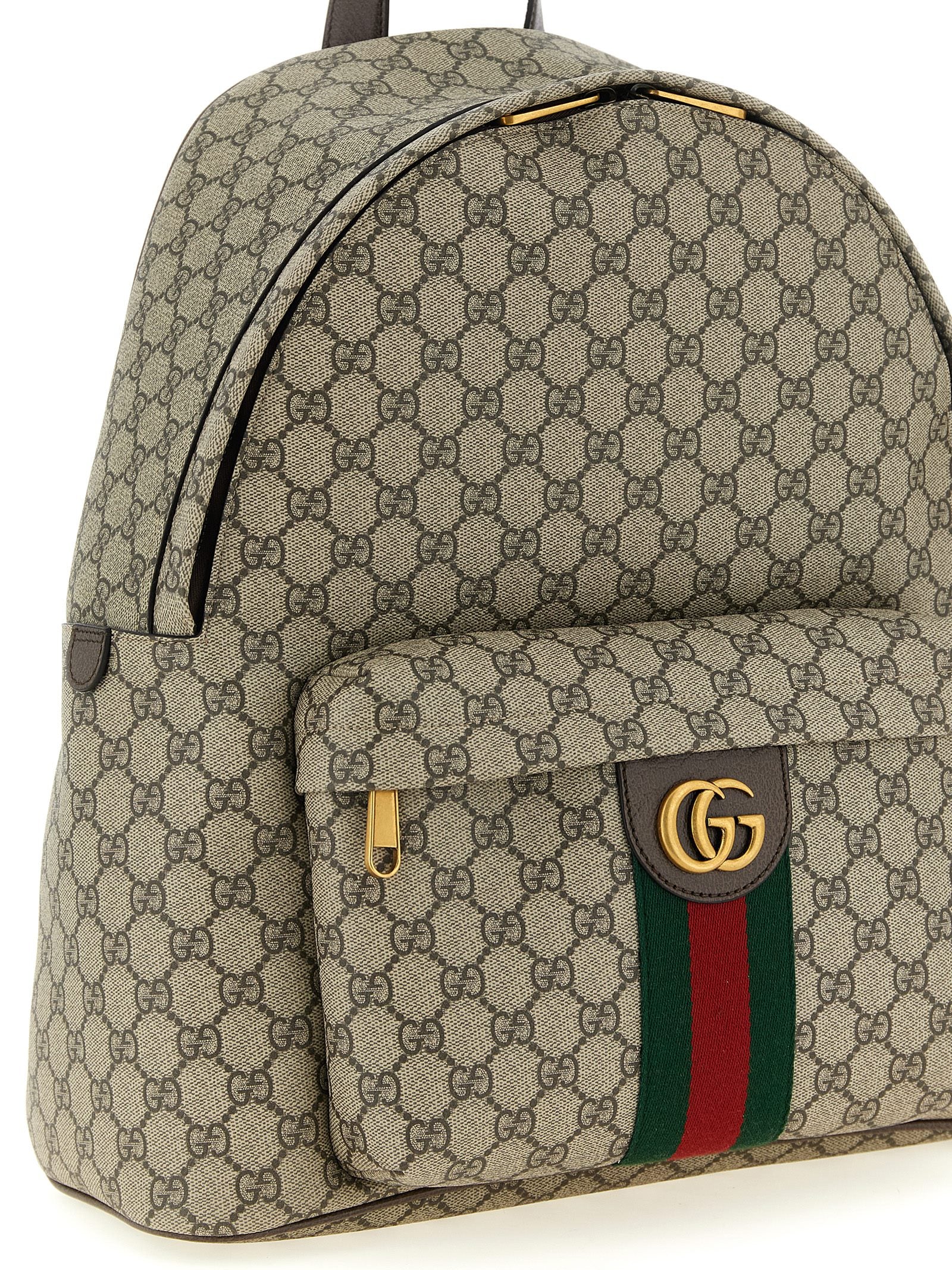 Gucci Beige Polyurethane Backpack
