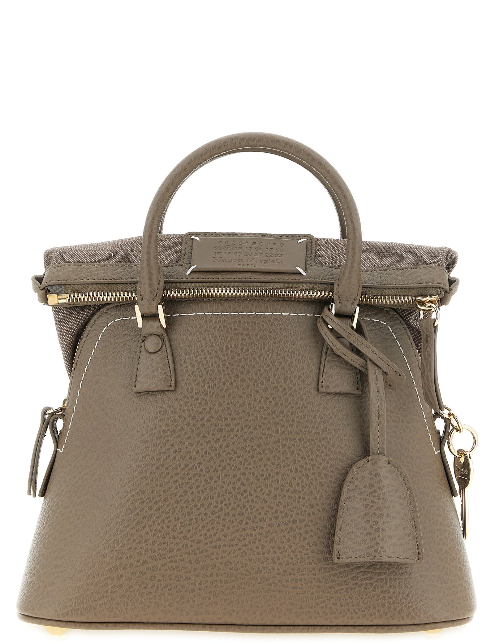 Maison Margiela Gray Calfskin Mini Shoulder Bag