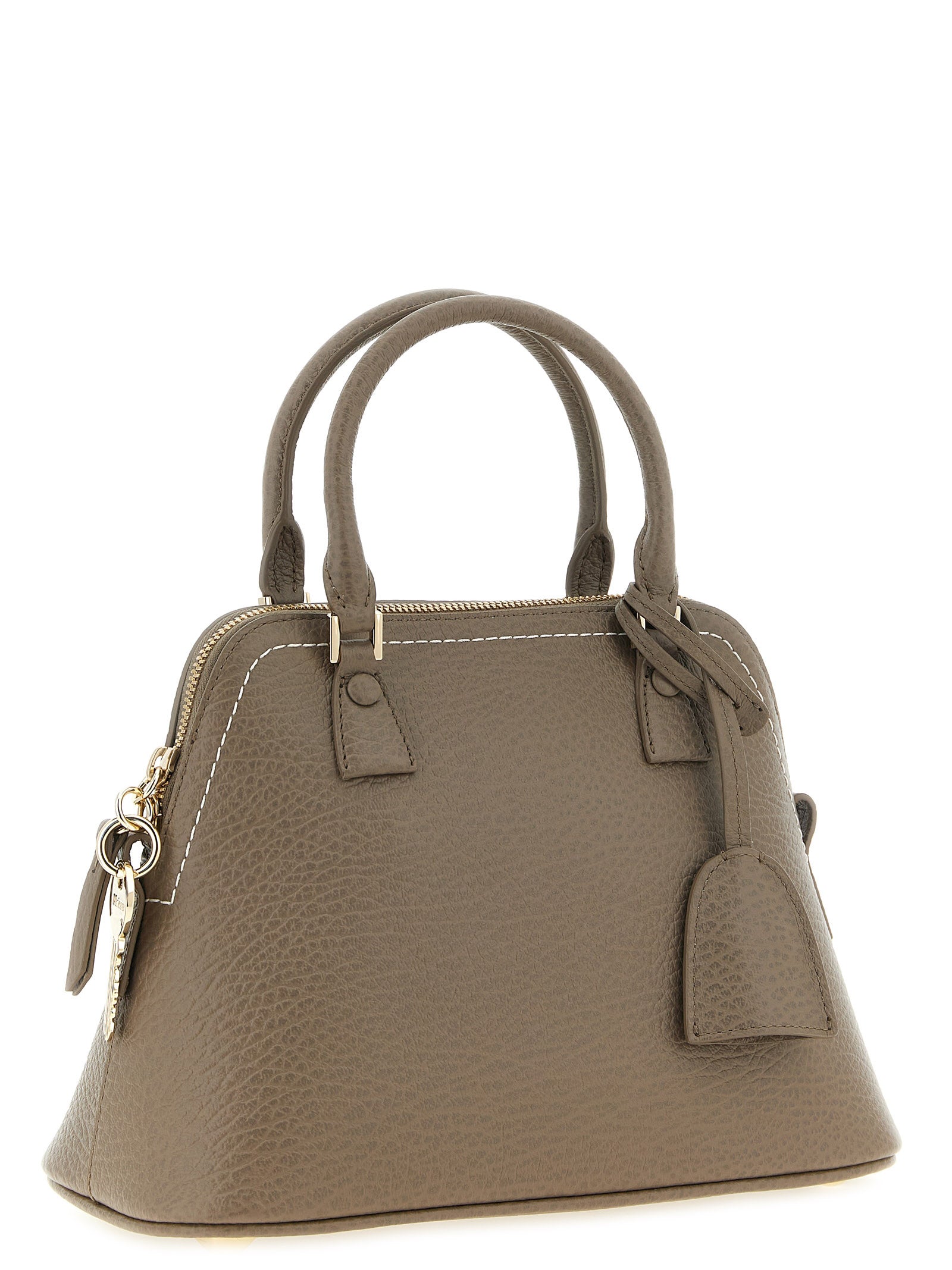 Maison Margiela Gray Calfskin Mini Shoulder Bag