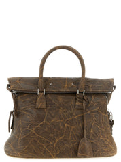 Maison Margiela Brown Goat Leather Shoulder Bag