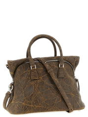 Maison Margiela Brown Goat Leather Shoulder Bag