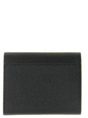Maison Margiela Black Calfskin Tri-fold Wallet