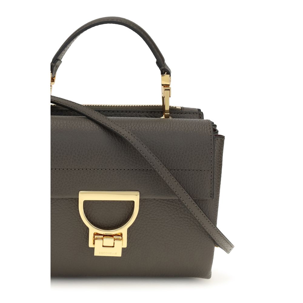 Coccinelle Brown Calf Leather Handbag
