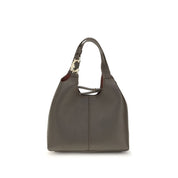 Coccinelle Brown Calf Leather Shoulder Bag