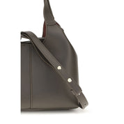 Coccinelle Brown Calf Leather Shoulder Bag