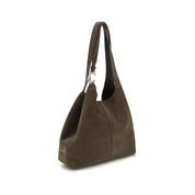 Coccinelle Brown Calf Leather Shoulder Bag