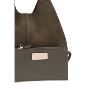 Coccinelle Brown Calf Leather Shoulder Bag