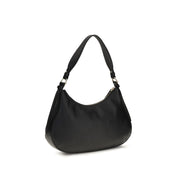 Coccinelle Black Calf Leather Shoulder Bag