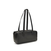 Coccinelle Black Calf Leather Shoulder Bag