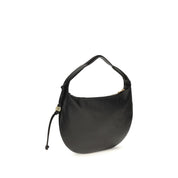 Coccinelle Black Calf Leather Shoulder Bag