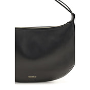 Coccinelle Black Calf Leather Shoulder Bag